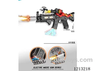 b/o gun with spray//light/gun sound/action