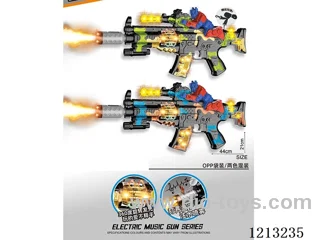 B/O gun with spray//light/gun sound/action/strap (2-color mix)