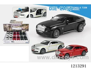 1:32 Alloy Vehicle Model-Shining Spirit-Triple Door Pull Back (12PCS)