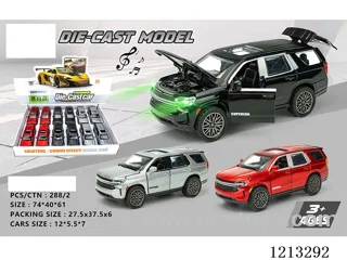 1:32 Alloy Car-Saboban-5-open W L/M - pull back (12PCS)（included 3*AG3）