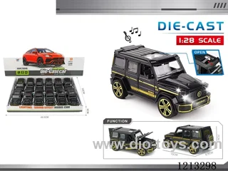 1:28 Alloy Car Model-Big G Black Gold Edition-W L/M 5-door-pull back （12PCS)（included 3*AG3）