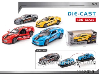 1:36 Alloy-Bumblebee-Model-open door pull back （1PCS）