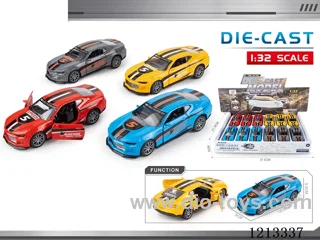 1:32 Alloy car model-Bumblebee-racing car-open door pull back (12PCS)