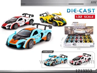 1:32 Alloy Car Model-McLaren-racing car-open door pull back （12PCS)