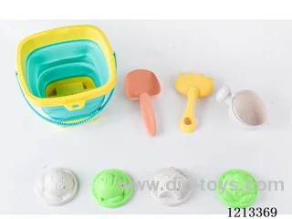 Beach Folding Bucket Set 8PCS