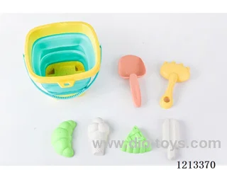 Beach Folding Bucket Set 7PCS