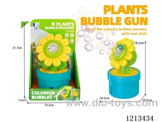 Electric light bubble machine