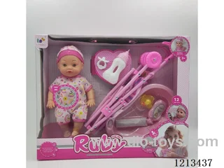 12-inch doll/blow-molded body /12-tone/water and urine function+accessories