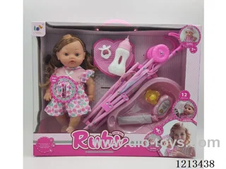 12-inch doll/blow-molded body /12-tone/water and urine function+accessories