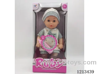 12 inch doll/blow molded body+bottle with 12 sound IC