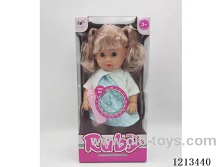 12 inch doll/blow molded body+bottle with 12 sound IC