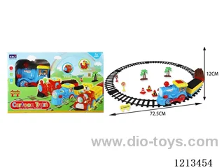 (GCC) B/O deformed track train (firewood+coal) (light +train sound)