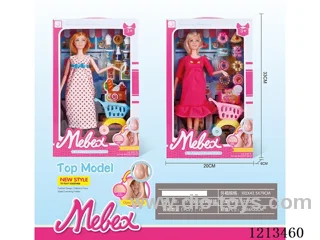 11.5 inch maternity Barbie set /2 mixed