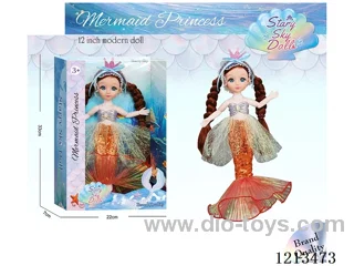 12 inch 11 joint mermaid doll series