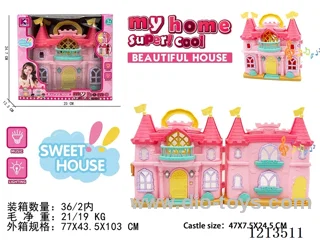Castle house set