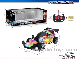 27MHz 1:16 4ch rc graffiti car（included battery）