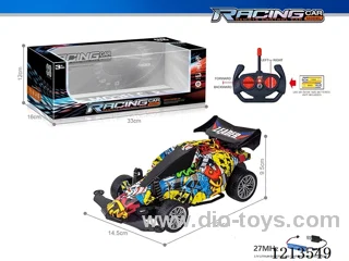 27MHz 1:16 4ch rc graffiti car（included battery）