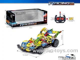 27MHz 1:16 4ch rc graffiti car（included battery）