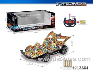 27MHz 1:16 4ch rc graffiti car（not included battery）
