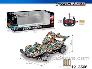 27MHz 1:16 4ch rc graffiti car（not included battery）