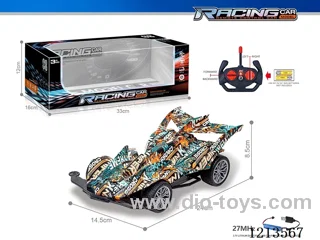 27MHz 1:16 4ch rc graffiti car（included battery）