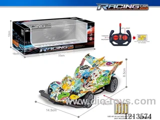 27MHz 1:16 4ch rc graffiti car（not included battery）