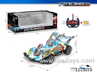 27MHz 1:16 4ch rc graffiti car（included battery）