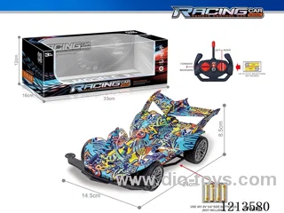 27MHz 1:16 4ch rc graffiti car（not included battery）