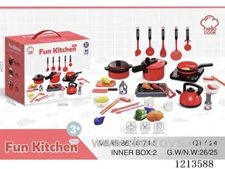 40PCS kitchen set with light /sound