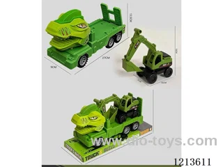 Dinosaur inertial trailer