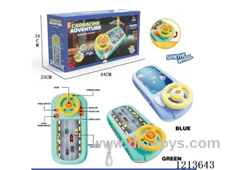 Steering Wheel Track Busting Game Console included USB charger