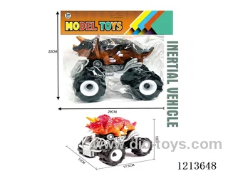 inertia dinosaur car
