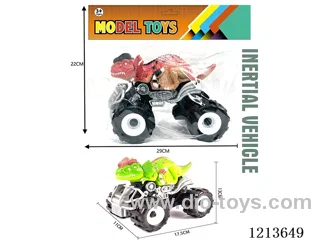 inertia dinosaur car