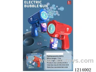 10-hole automatic bubble gun