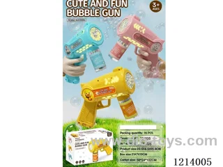 Fully automatic 10-hole bubble gun
