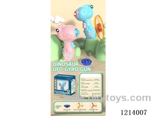 Dinosaur bamboo dragonfly flying saucer gun
