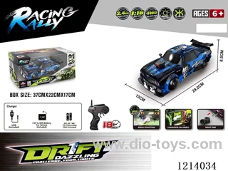 1:16 4WD rc car with light included battery