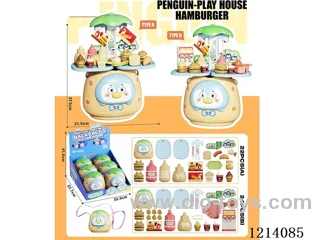 Backpack storage Burger Set