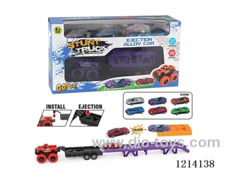 Dual Inertia Buggy with Ejector Track + 3 Racing Cars