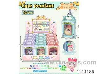 Doll key chain with bell 12PCS