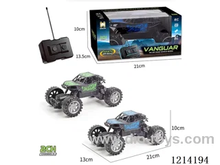 27MHz 2ch rc Climbing Car (blue/green 2 color mix, not included battery)