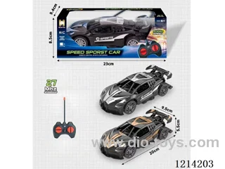 27MHz 4ch rc Bugatti (gold/silver 2 color mix, not included battery)