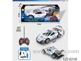 27MHz 4ch rc Lamborghini Supercar Police Car (included battery)