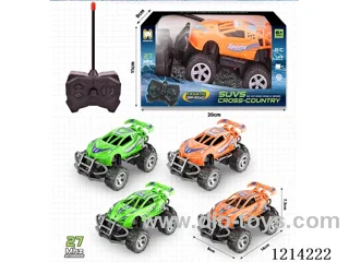 27MHz 1:43 4ch rc Offroad Skeleton Roadster (Orange/Green 2 2-color mix, NOT included battery)