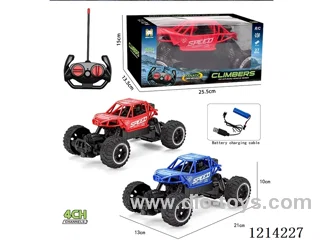 27MHz 4ch rc Climbing Cart (red/blue 2 color mix, included battery)