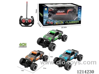 27MHz 4ch rc Pickup Climbing (Orange/Blue/Green 3-color mix, not included battery)