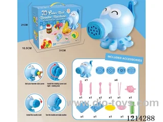 colored clay machine set