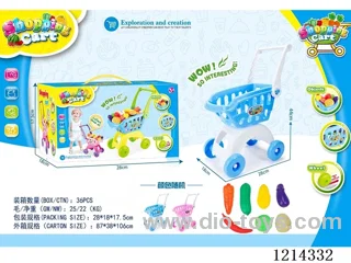 shopping cart set -random color