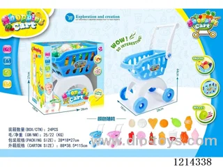 shopping cart set -random color