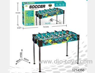 soccer table in color box